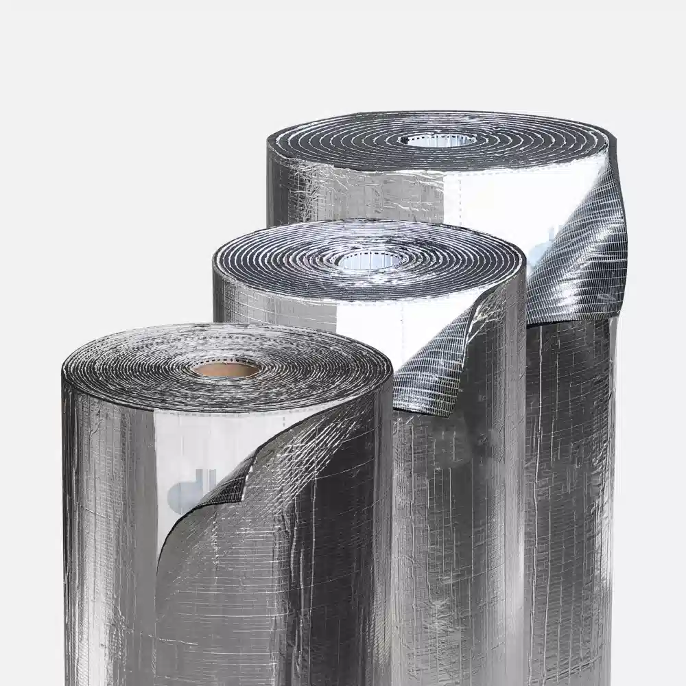 Mata termoizolacyjna z aluminium 25×25cm pianka do izolacji akustycznej i termicznej 3mm 6mm 9mm 19mm