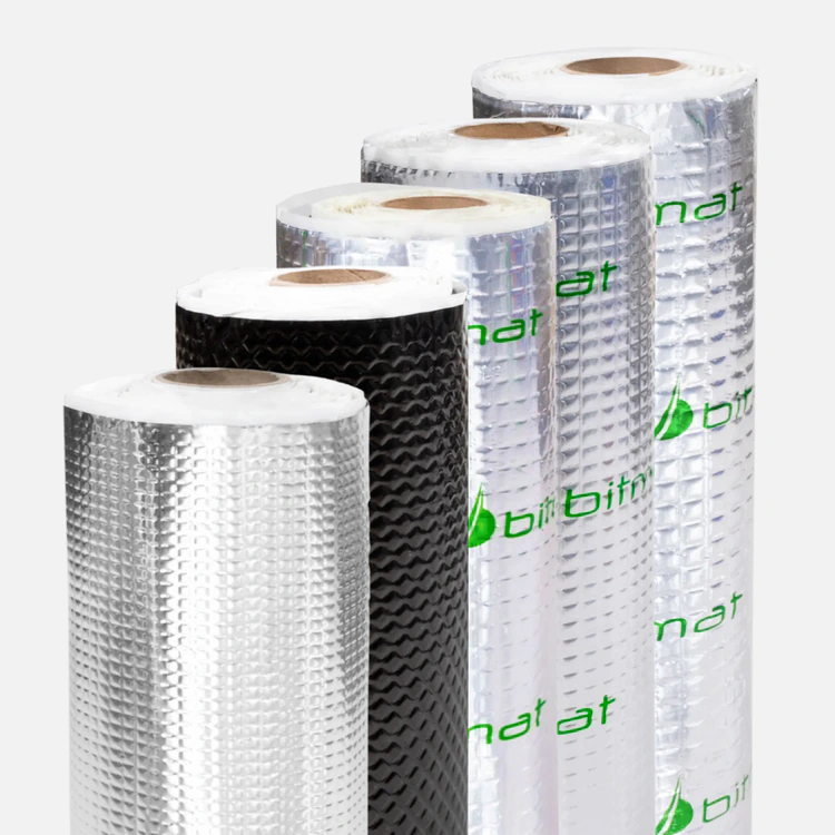 Maty butylowe Bitmat ECO do wyciszania samochodów i maszyn 200x50 1,5mm 2mm 2,5mm