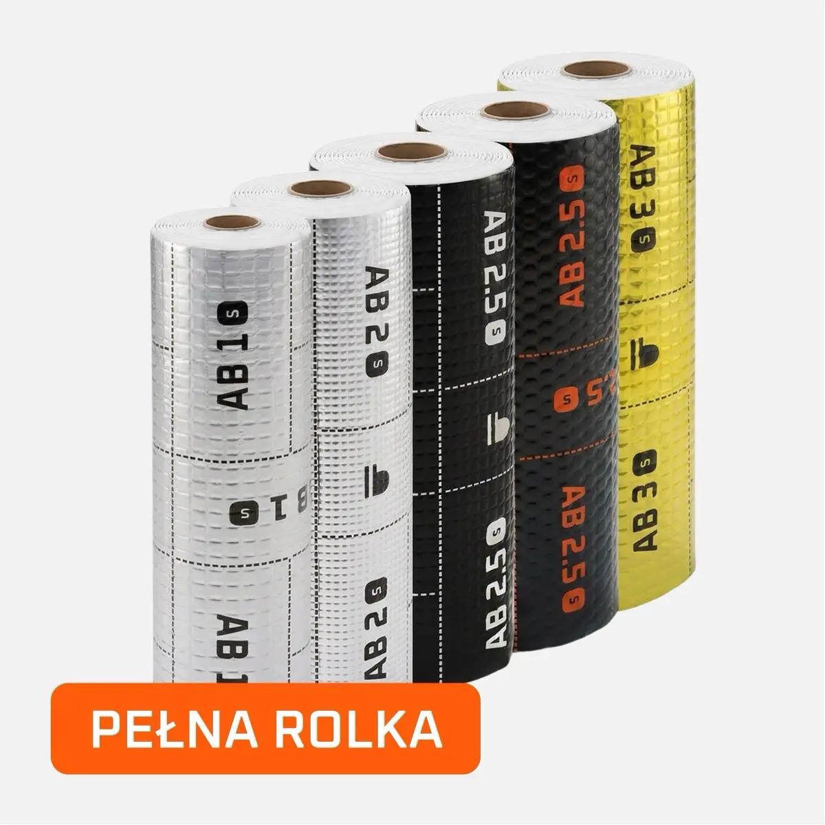 Mata butylowa pełna rolka  AB1s AB2s AB25s AB3s wygłuszająca do samochodu 1,5mm 2mm 2,5mm 3mm