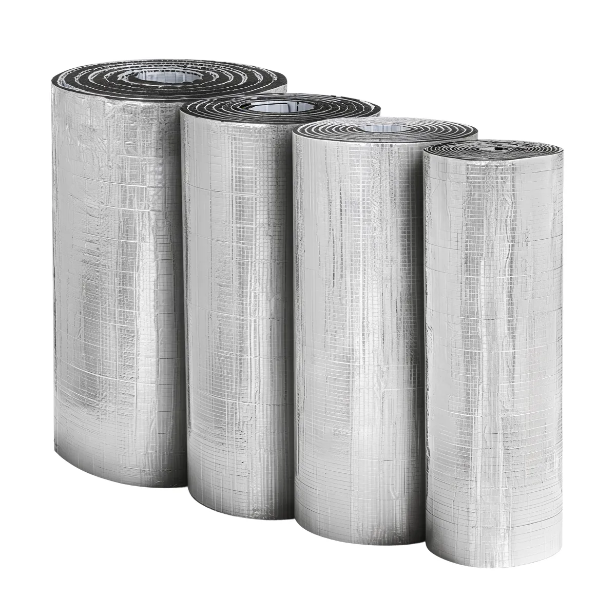 Mata termoizolacyjna z aluminium 25×25cm pianka do izolacji akustycznej i termicznej 3mm 6mm 9mm 19mm