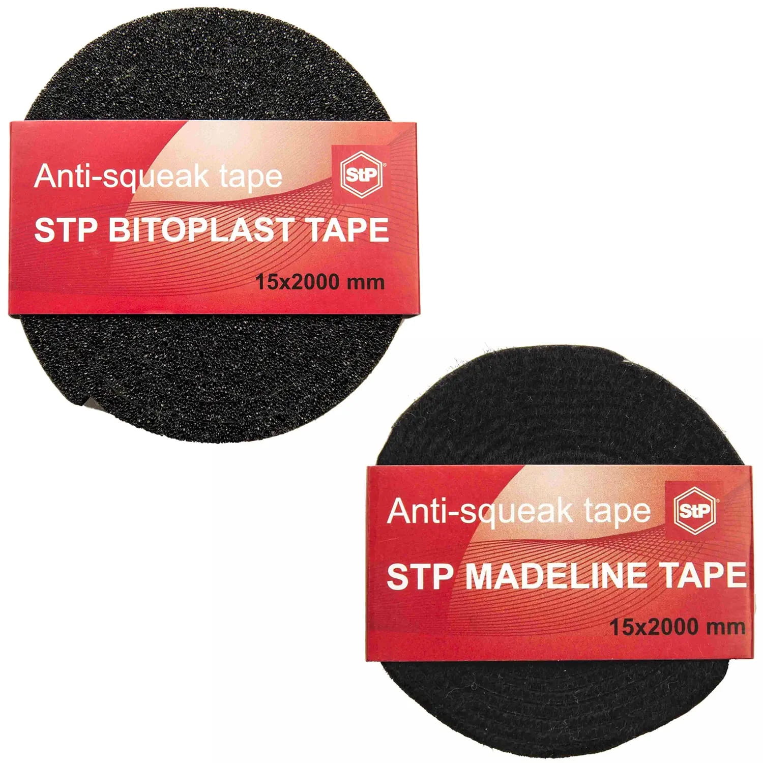 Taśma samoprzylepna MADELINE BITOPLAST skrzypienie plastików 1mm 5mm
